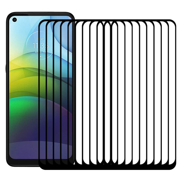 25 PCS Full Glue Full Screen Tempered Glass Film