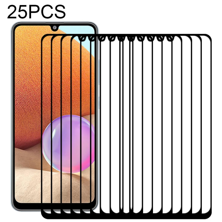 25 PCS Full Glue Full Screen Tempered Glass Film, For vivo Y20A (25 PCS), For OPPO Reno5 K (25 PCS), For Motorola Moto G9 Power (25 PCS), For Samsung Galaxy A02 (25 PCS), For Xiaomi Redmi K40 (25 PCS), For Xiaomi Redmi K40 Pro (25 PCS)�����������������...
