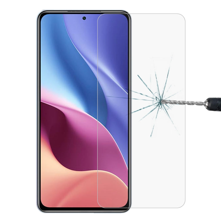 0.26mm 9H Surface Hardness 2.5D Explosion-proof Tempered Glass Non-full Screen Film, For OPPO A55 5G (1 PCS), For Samsung Galaxy A02 (1 PCS), For Xiaomi Redmi K40 Pro (1 PCS)