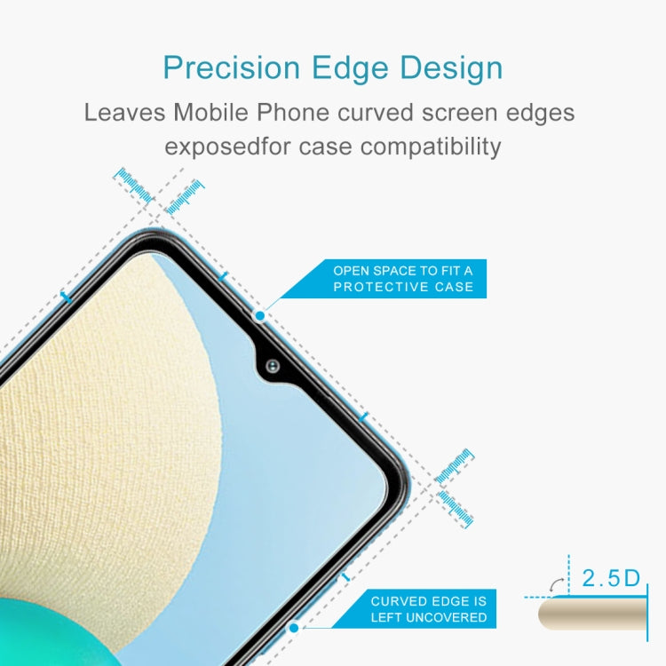 0.26mm 9H Surface Hardness 2.5D Explosion-proof Tempered Glass Non-full Screen Film, For Samsung Galaxy A02 (1 PCS), For Xiaomi Redmi K40 Pro (1 PCS), For OPPO A55 5G (1 PCS)