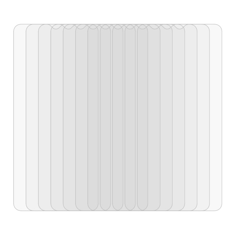 10 PCS 0.26mm 9H Surface Hardness 2.5D Explosion-proof Tempered Glass Non-full Screen Film