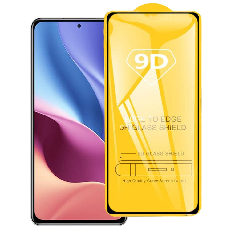 9D Full Glue Full Screen Tempered Glass Film, For Samsung Galaxy A02 (1 PC), For Xiaomi Redmi K40 (1 PC), For OPPO A55 5G (1 PCS), For Xiaomi Redmi K40 Pro (1 PC)