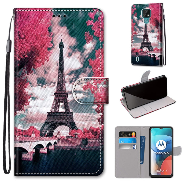 Colored Drawing Cross Texture Horizontal Flip PU Leather Case with Holder &amp; Card Slots &amp; Wallet &amp; Lanyard, Series 1