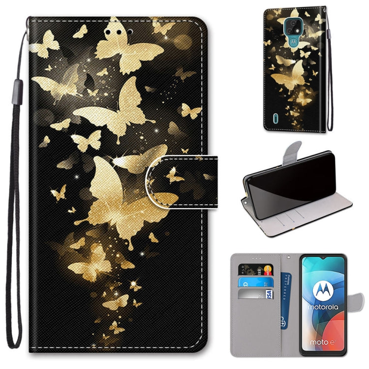 Colored Drawing Cross Texture Horizontal Flip PU Leather Case with Holder &amp; Card Slots &amp; Wallet &amp; Lanyard, Series 1