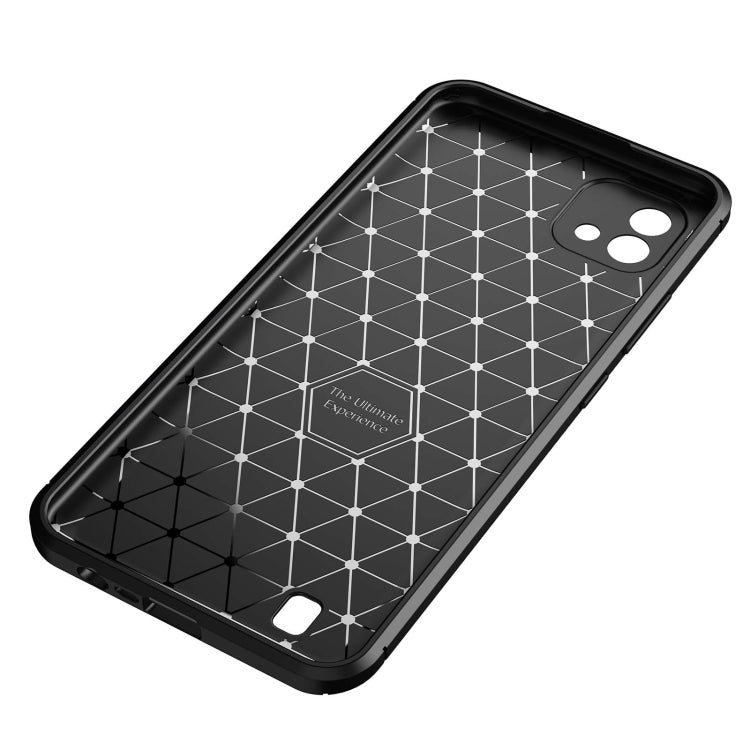 Carbon Fiber Texture Shockproof TPU Case, For OPPO Realme C20, For Xiaomi Redmi Note 10 Pro