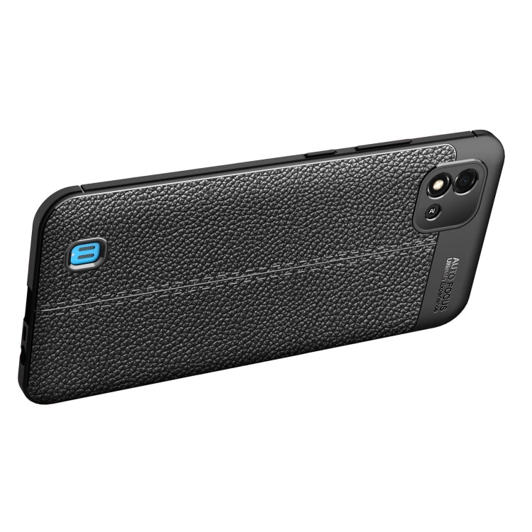 Litchi Texture TPU Shockproof Case, For OPPO Realme C20, For Xiaomi Redmi Note 10 Pro / Note 10 Pro Max