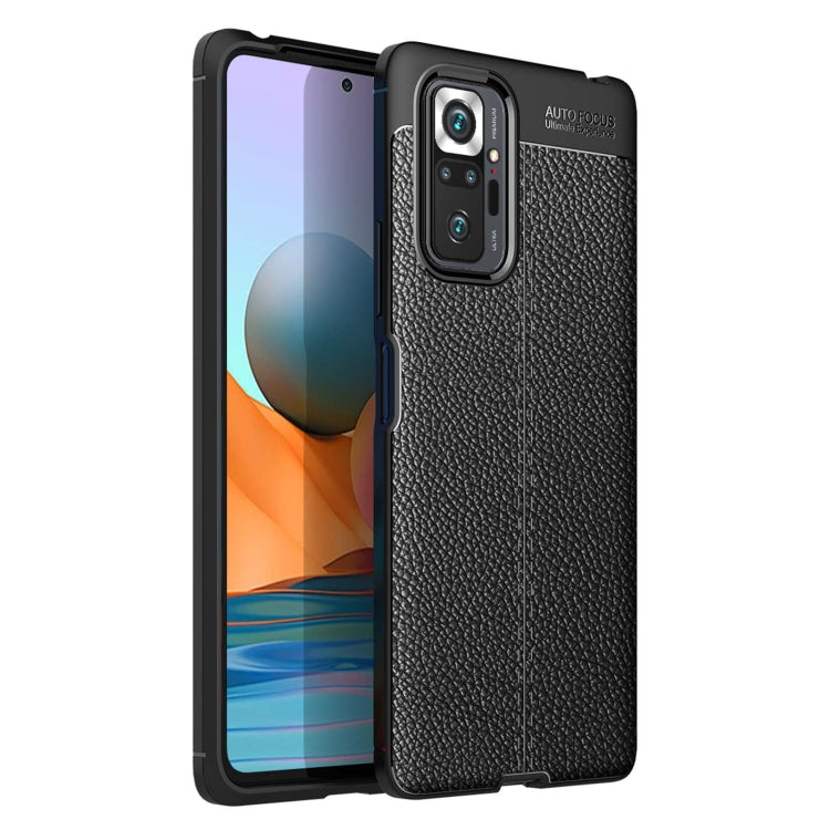 Litchi Texture TPU Shockproof Case, For OPPO Realme C20, For Xiaomi Redmi Note 10 Pro / Note 10 Pro Max