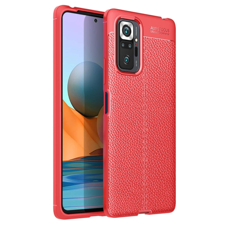 Litchi Texture TPU Shockproof Case, For OPPO Realme C20, For Xiaomi Redmi Note 10 Pro / Note 10 Pro Max