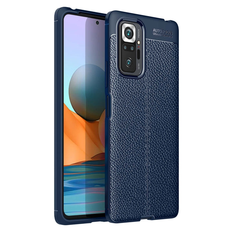 Litchi Texture TPU Shockproof Case, For OPPO Realme C20, For Xiaomi Redmi Note 10 Pro / Note 10 Pro Max