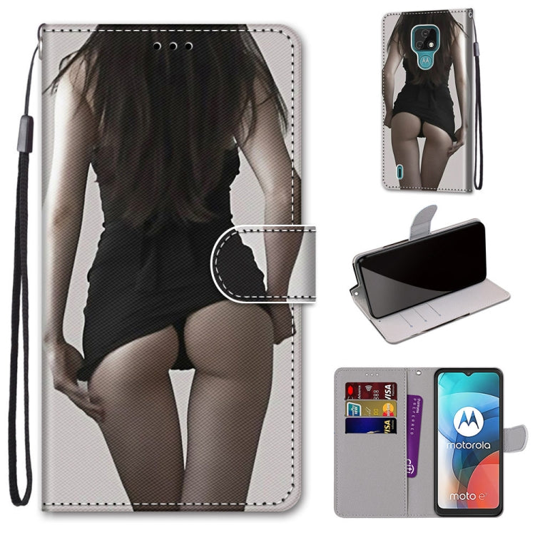 Colored Drawing Cross Texture Horizontal Flip PU Leather Case with Holder &amp; Card Slots &amp; Wallet &amp; Lanyard, Series 1