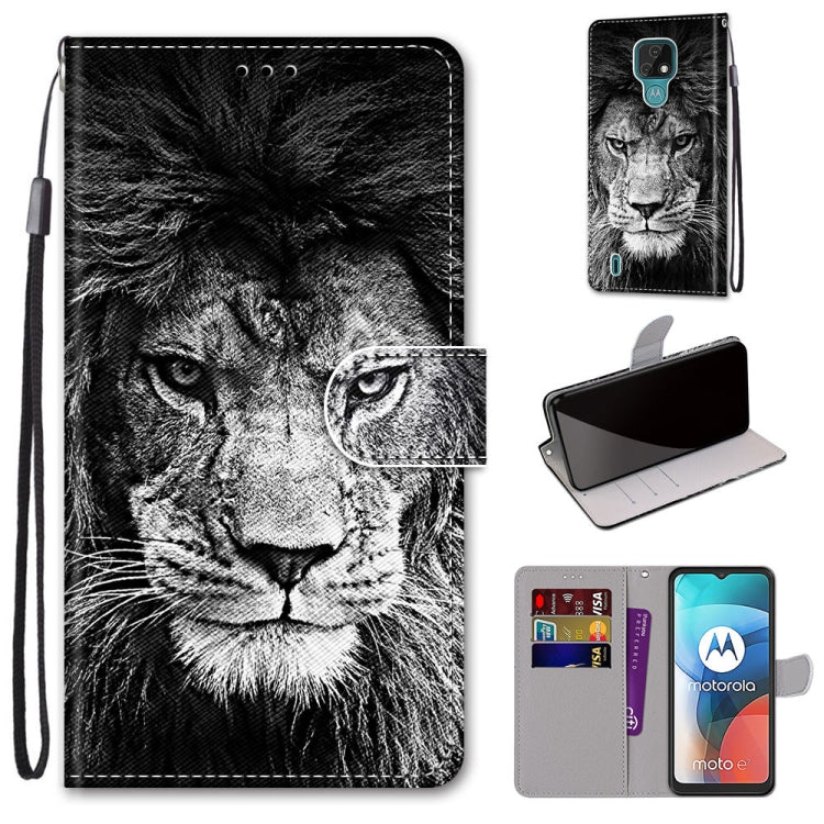 Coloured Drawing Cross Texture Horizontal Flip PU Leather Case with Holder & Card Slots & Wallet & Lanyard, Series 1