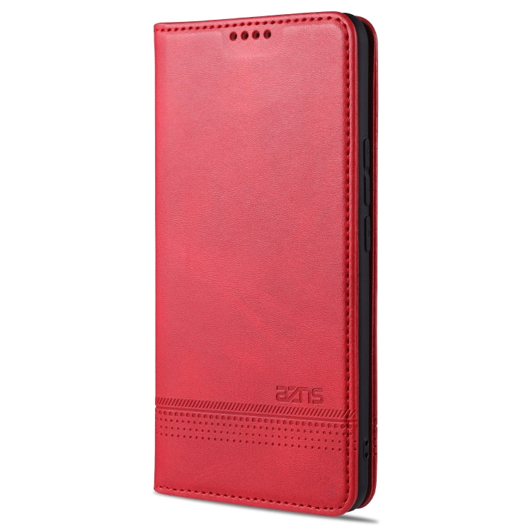 AZNS Magnetic Calf Texture Horizontal Flip Leather Case with Card Slots & Holder & Wallet, For vivo X60 5G, For vivo Y52s