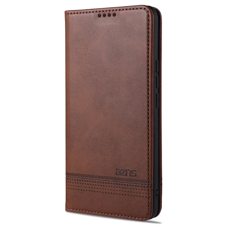 AZNS Magnetic Calf Texture Horizontal Flip Leather Case with Card Slots &amp; Holder &amp; Wallet, For vivo X60 5G, For vivo Y52s