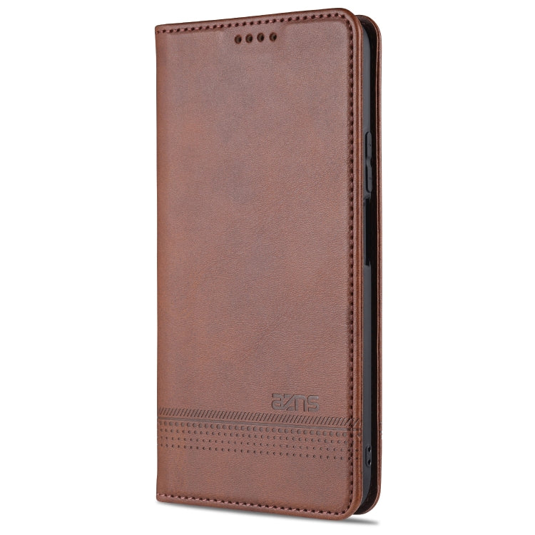 AZNS Magnetic Calf Texture Horizontal Flip Leather Case with Card Slots &amp; Holder &amp; Wallet, For vivo X60 5G, For vivo Y52s