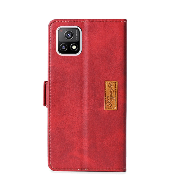 Retro Texture Contrast Color Side Buckle Horizontal Flip Leather Case with Holder & Card Slots & Wallet, For vivo Y52s 5G, For Google Pixel 4a, For Google Pixel 5