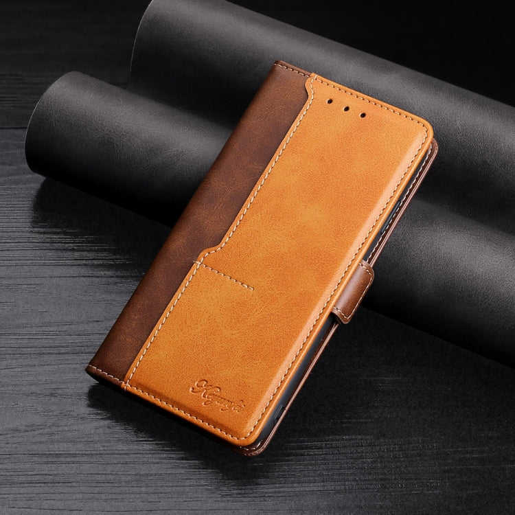 Retro Texture Contrast Color Side Buckle Horizontal Flip Leather Case with Holder & Card Slots & Wallet, For vivo Y52s 5G, For Google Pixel 4a, For Google Pixel 5
