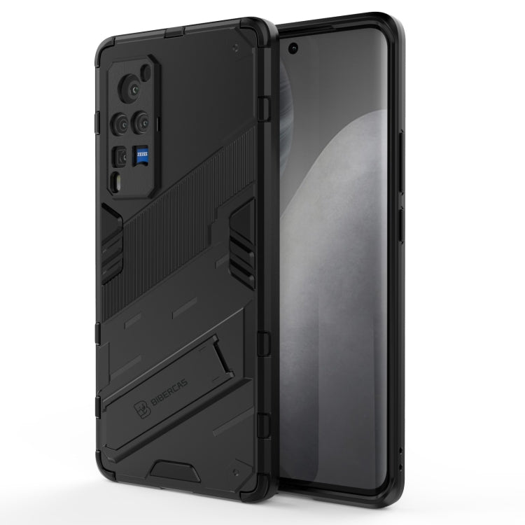 Punk Armor 2 in 1 PC + TPU Shockproof Case with Invisible Holder, For vivo X60 Pro, For vivo X60 Pro Plus 5G, For vivo X60 5G, For vivo Y51(2020 Indian Version)