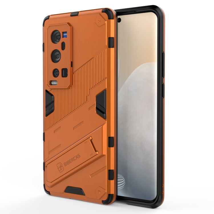 Punk Armor 2 in 1 PC + TPU Shockproof Case with Invisible Holder, For vivo X60 Pro, For vivo X60 Pro Plus 5G, For vivo X60 5G, For vivo Y51(2020 Indian Version)