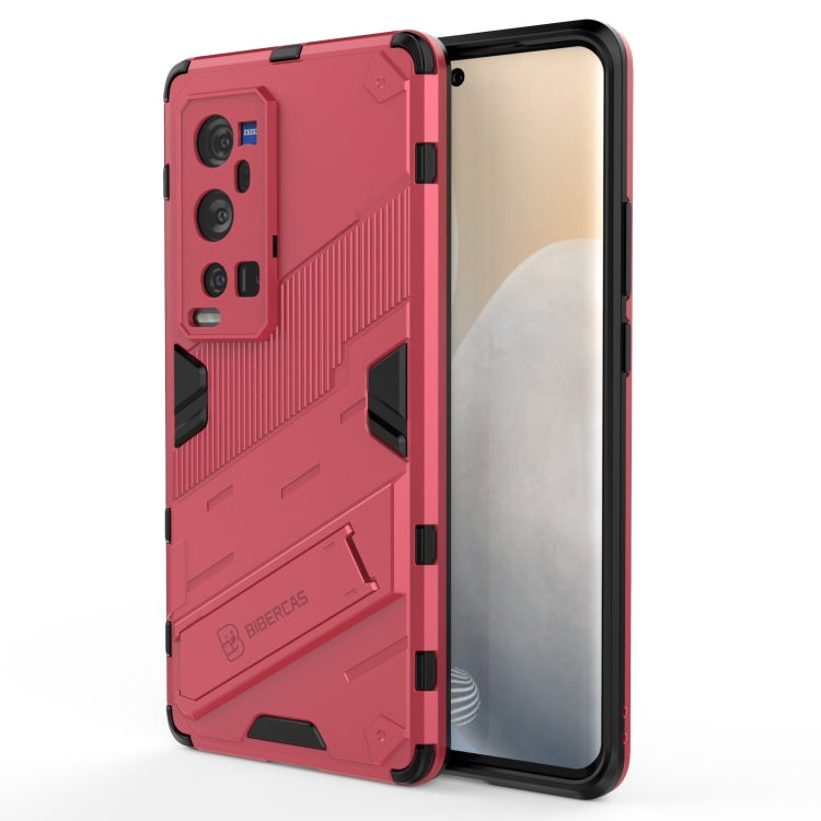 Punk Armor 2 in 1 PC + TPU Shockproof Case with Invisible Holder