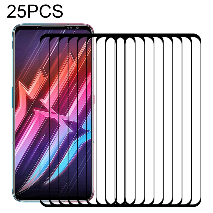 25 PCS Full Glue Full Screen Tempered Glass Film, For OPPO Realme GT 5G / Realme GT Master (25 PCS), For Nubia Red Magic 6 / 6 Pro (25 PCS)