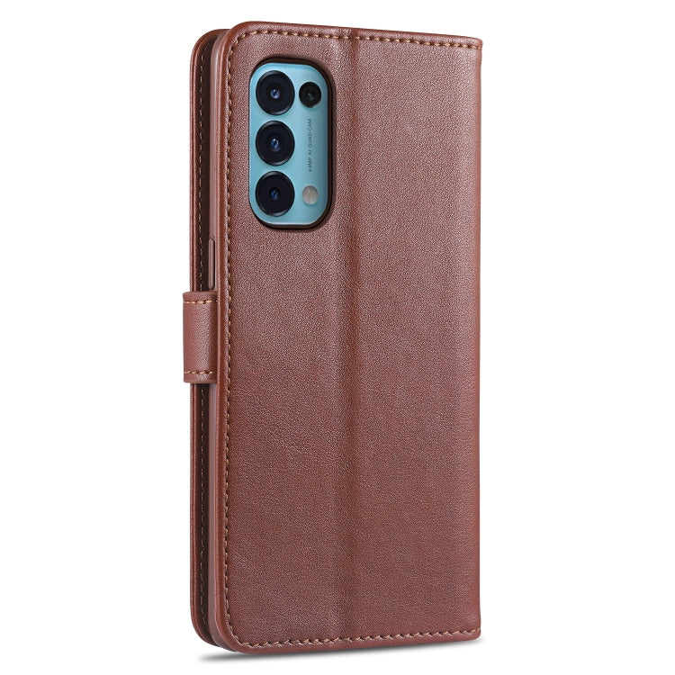 AZNS Magnetic Calf Texture Horizontal Flip Leather Case with Card Slots & Holder & Wallet, For OPPO Reno5 4G, For Xiaomi Mi 11