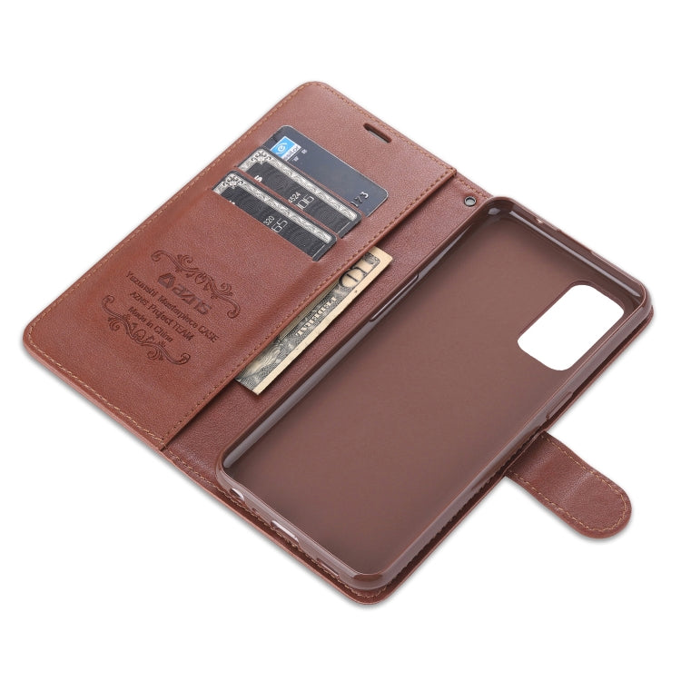 AZNS Magnetic Calf Texture Horizontal Flip Leather Case with Card Slots & Holder & Wallet, For OPPO Reno5 4G, For Xiaomi Mi 11