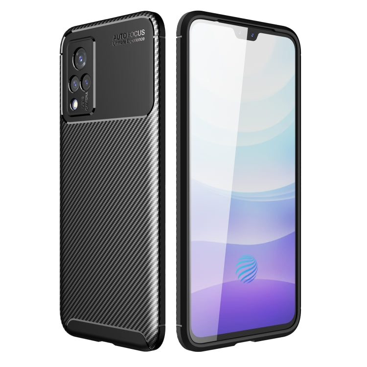 Carbon Fiber Texture Shockproof TPU Case, For Samsung Galaxy A32 4G, For Samsung Galaxy F62 / M62, For Motorola Moto Edge S / G100, For vivo S9