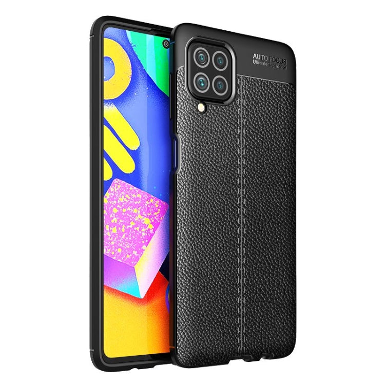 Litchi Texture TPU Shockproof Case, For Samsung Galaxy F62 / M62, For vivo S9