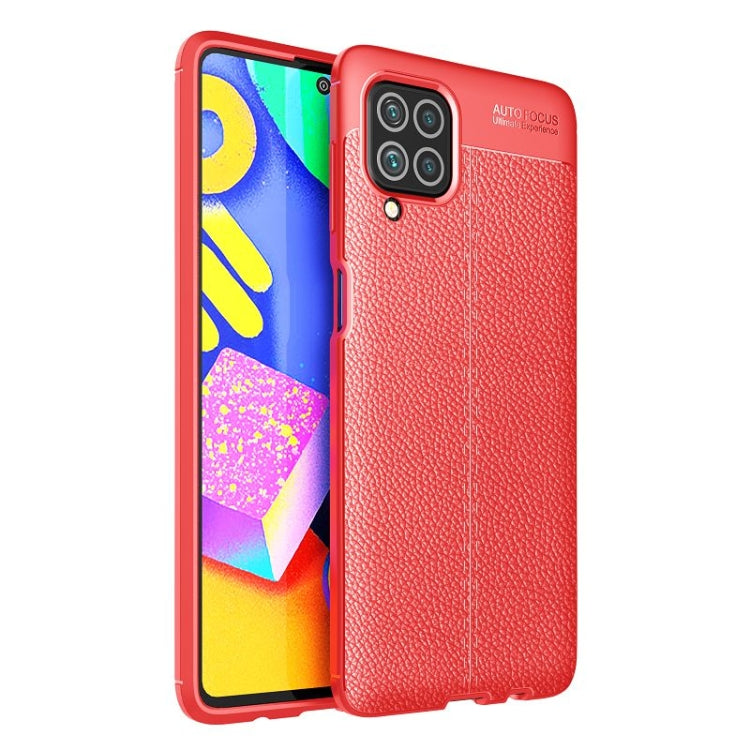 Litchi Texture TPU Shockproof Case, For Samsung Galaxy F62 / M62, For vivo S9