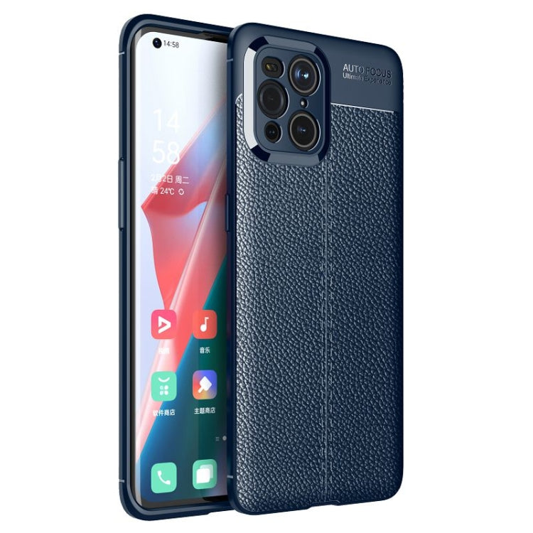 Litchi Texture TPU Shockproof Case, For OPPO Find X3, For OPPO Realme GT 5G