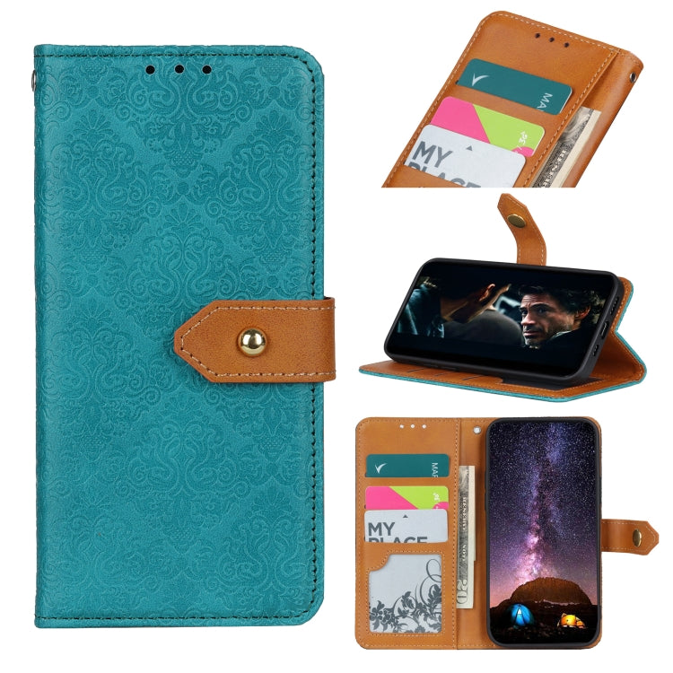 European Floral Embossed Copper Buckle Horizontal Flip PU Leather Case with Holder & Card Slots & Wallet & Photo Frame, For OPPO Find X3 / X3 Pro, For Sony Xperia Ace II, For Samsung Galaxy A02s (US Version), For Xiaomi Redmi Note 10 4G / Note 10S�����...