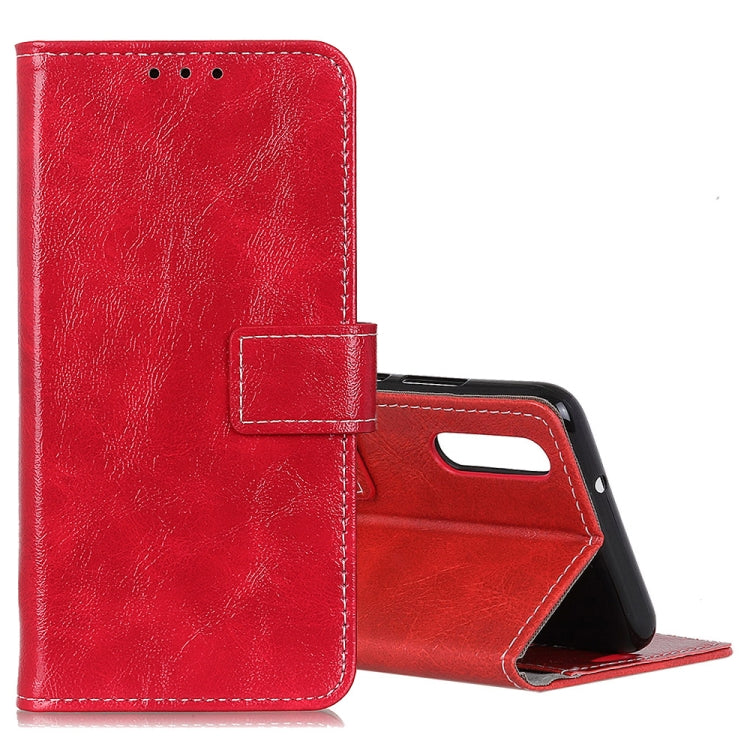 Retro Crazy Horse Texture Horizontal Flip Leather Case with Holder & Card Slots & Photo Frame & Wallet, For OPPO A9 (2020), For Galaxy A70s, For Galaxy M10s