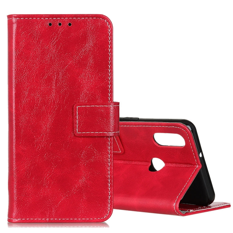 Retro Crazy Horse Texture Horizontal Flip Leather Case with Holder & Card Slots & Photo Frame & Wallet, For OPPO A9 (2020), For Galaxy A70s, For Galaxy M10s