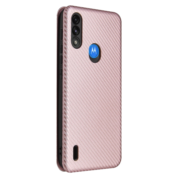 Carbon Fiber Texture Magnetic Horizontal Flip TPU + PC + PU Leather Case with Card Slot, For Motorola Moto E7 Power, For OPPO A55 5G, For Google Pixel 5a 5G, For Samsung Galaxy A02 / M02, For OPPO A93 5G