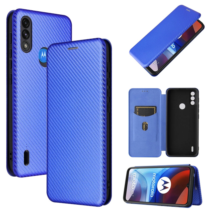 Carbon Fiber Texture Magnetic Horizontal Flip TPU + PC + PU Leather Case with Card Slot, For Motorola Moto E7 Power, For OPPO A55 5G, For Google Pixel 5a 5G, For Samsung Galaxy A02 / M02, For OPPO A93 5G