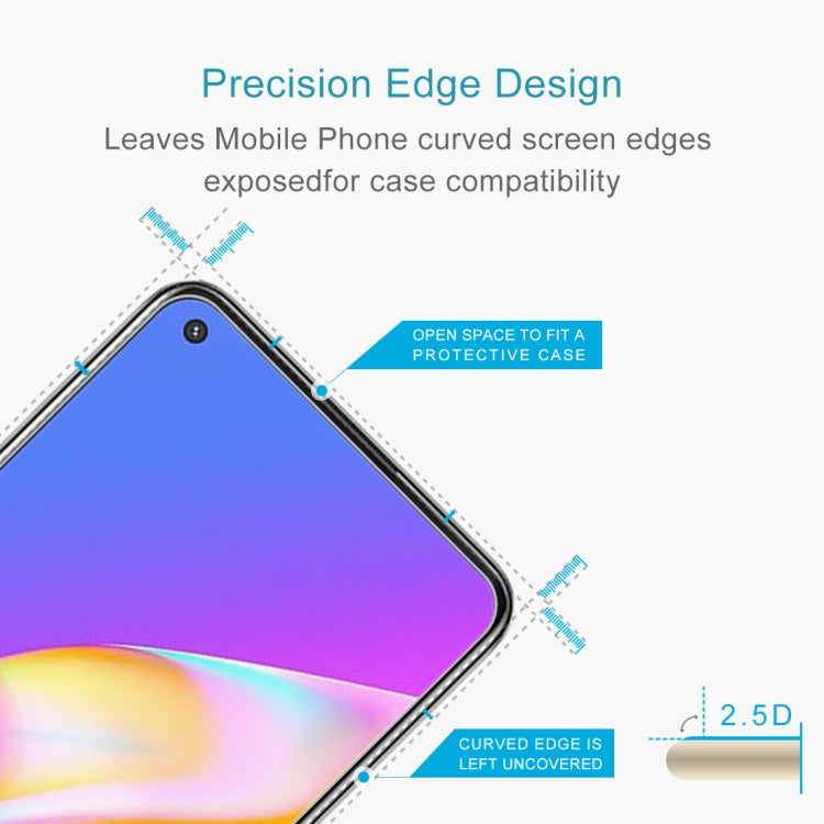 10 PCS 2.5D Non-Full Screen Tempered Glass Film, For OPPO F19 Pro (10 PCS), For Xiaomi Redmi Note 10 / Note 11 5G International Version / Note 10 Overseas Version 6.43 (10 PCS), For OPPO Reno5 Lite (10 PCS)����������������������������������������������...