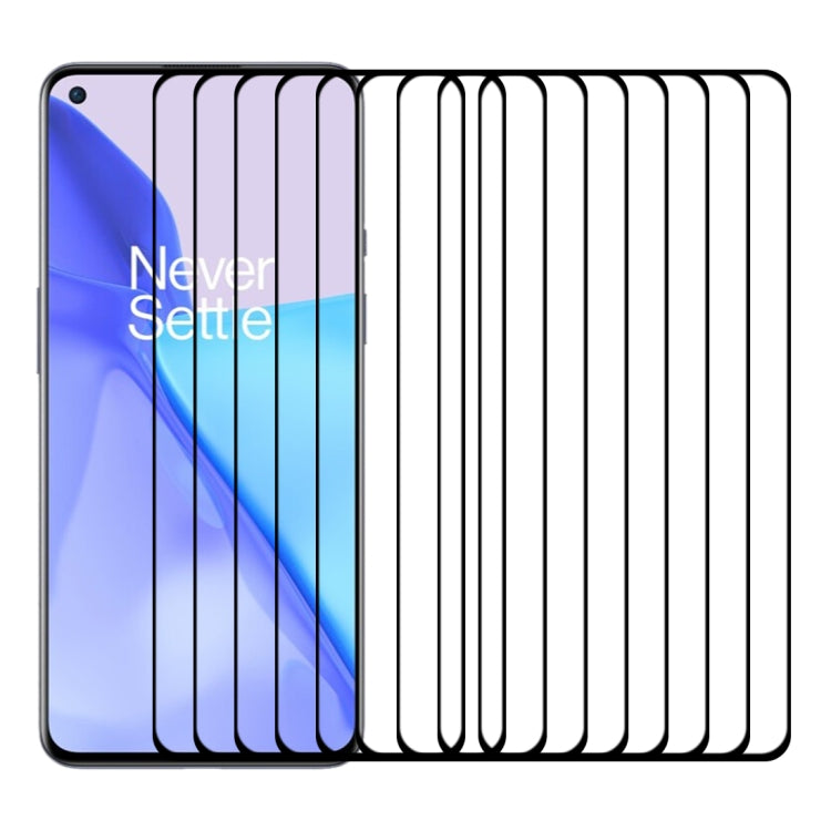 25 PCS Full Glue Full Cover Screen Protector Tempered Glass Film, For OnePlus 9 / 9R (25 PCS), For vivo iQOO Neo5 (25 PCS), For vivo S9 (25 PCS), For Huawei P50 (25 PCS), For Xiaomi Redmi Note 10 (25 PCS)