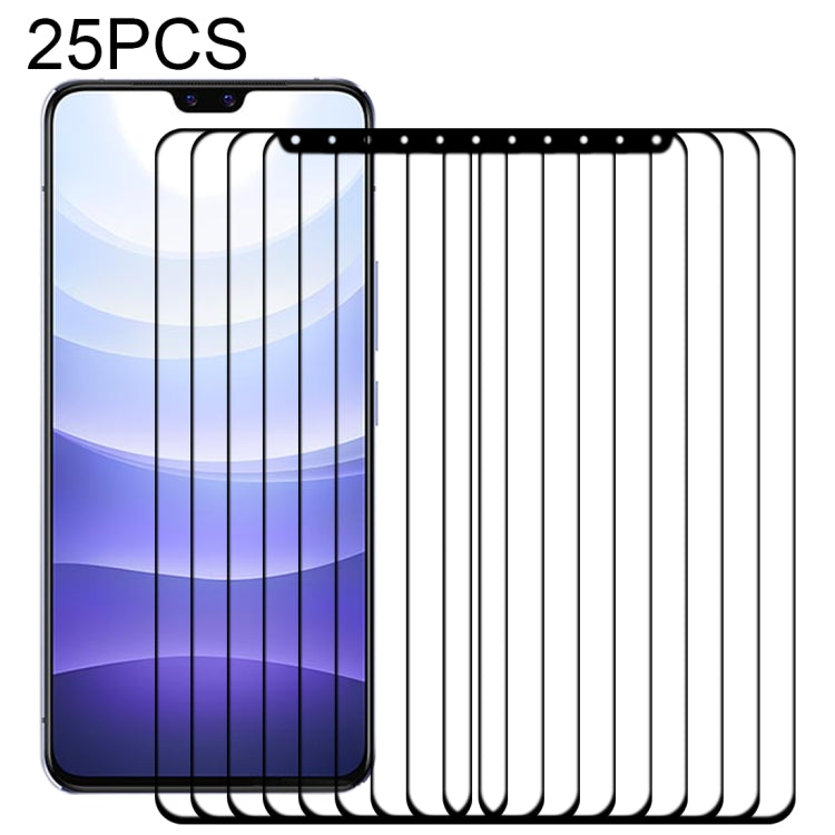 25 PCS Full Glue Full Cover Screen Protector Tempered Glass Film, For OnePlus 9 / 9R (25 PCS), For vivo iQOO Neo5 (25 PCS), For vivo S9 (25 PCS), For Huawei P50 (25 PCS), For Xiaomi Redmi Note 10 (25 PCS)