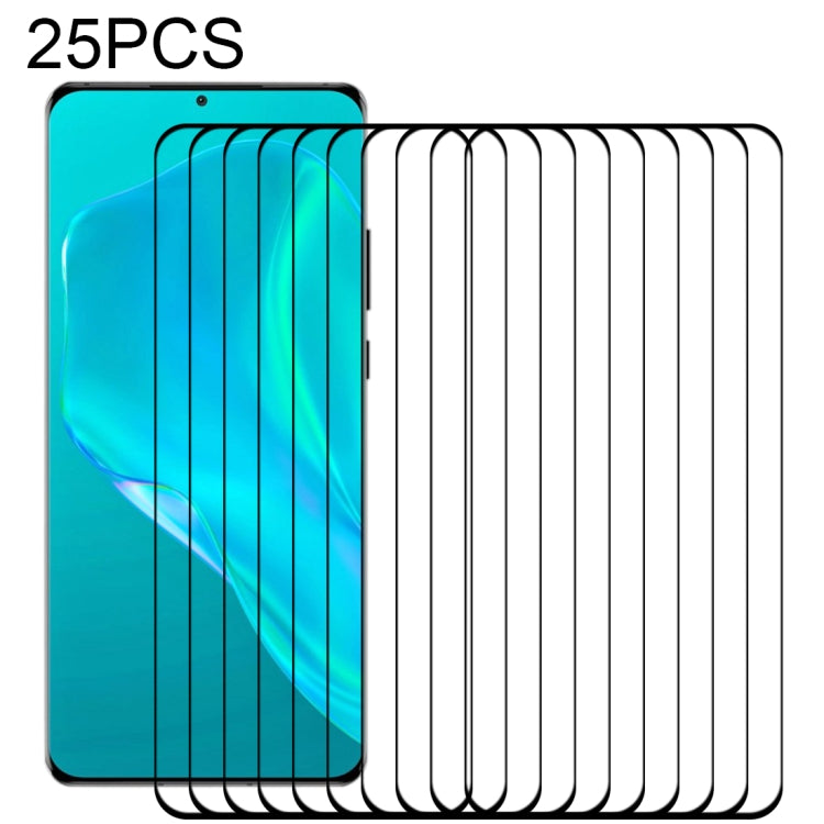 25 PCS 3D Curved Edge Full Screen Tempered Glass Film, For OPPO Find X3 Pro (25 PCS), For Huawei P50 Pro (25 PCS), For Huawei P50 Pro+ (25 PCS)