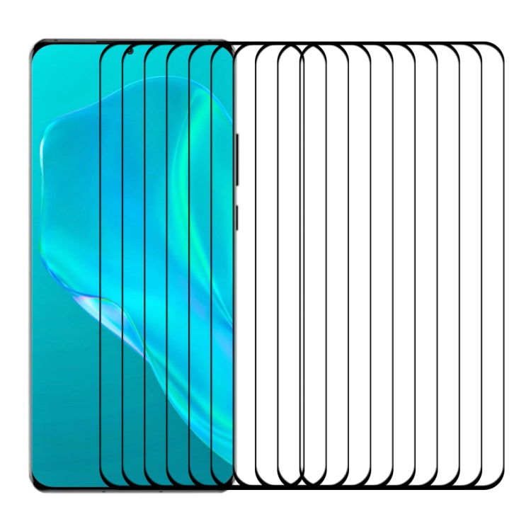 25 PCS 3D Curved Edge Full Screen Tempered Glass Film, For Huawei P50 Pro (25 PCS), For OPPO Find X3 Pro (25 PCS), For Huawei P50 Pro+ (25 PCS)