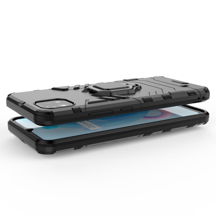 PC + TPU Shockproof Protective Case with Magnetic Ring Holder, For OPPO Realme C20