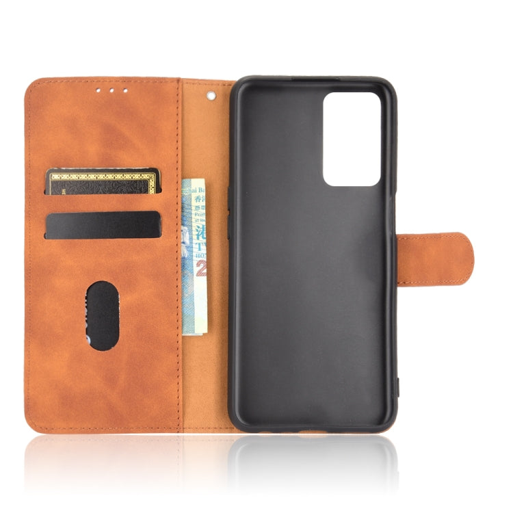 Solid Color Skin Feel Magnetic Buckle Horizontal Flip Calf Texture PU Leather Case with Holder & Card Slots & Wallet, For OPPO A55 5G, For OPPO Reno5 Pro+, For OPPO Find X3 Neo