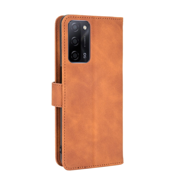 Solid Color Skin Feel Magnetic Buckle Horizontal Flip Calf Texture PU Leather Case with Holder & Card Slots & Wallet, For OPPO A55 5G, For OPPO Reno5 Pro+, For OPPO Find X3 Neo