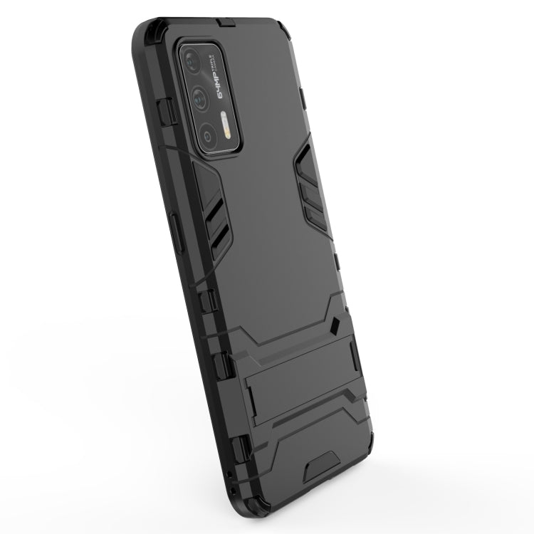 PC + TPU Shockproof Protective Case with Holder, For OPPO Realme GT 5G