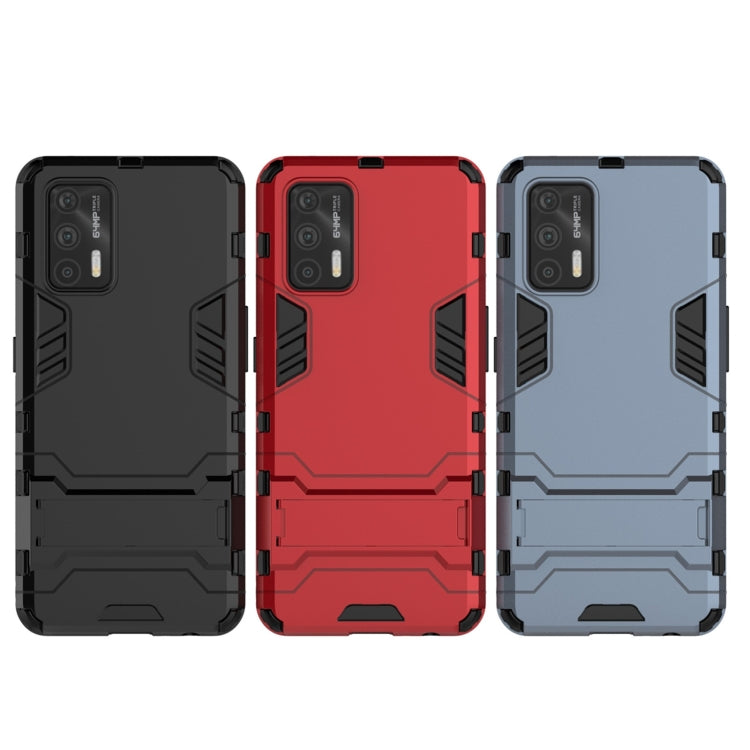 PC + TPU Shockproof Protective Case with Holder, For OPPO Realme GT 5G