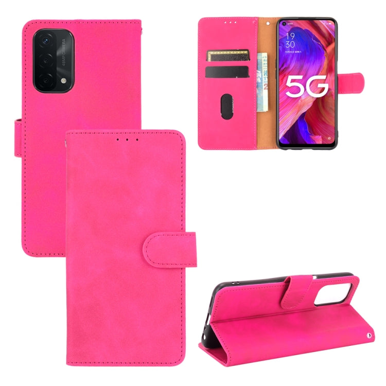 Solid Color Skin Feel Magnetic Buckle Horizontal Flip Calf Texture PU Leather Case with Holder & Card Slots & Wallet, For Oppo A93 5G, For alcatel 1S (2021), For Xiaomi Mi 10S