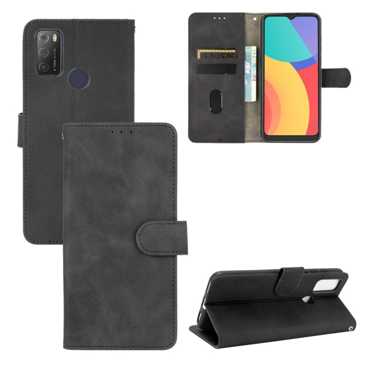 Solid Color Skin Feel Magnetic Buckle Horizontal Flip Calf Texture PU Leather Case with Holder & Card Slots & Wallet, For Oppo A93 5G, For alcatel 1S (2021), For Xiaomi Mi 10S