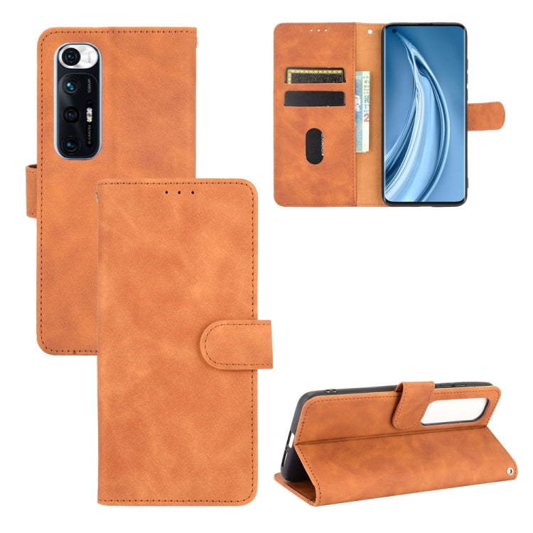 Solid Color Skin Feel Magnetic Buckle Horizontal Flip Calf Texture PU Leather Case with Holder & Card Slots & Wallet, For Oppo A93 5G, For alcatel 1S (2021), For Xiaomi Mi 10S