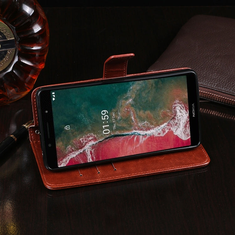 idewei Crazy Horse Texture Horizontal Flip Leather Case with Holder &amp; Card Slots &amp; Wallet, For OnePlus 9, For OnePlus 9 Pro, For OPPO A94, For OPPO F19 Pro