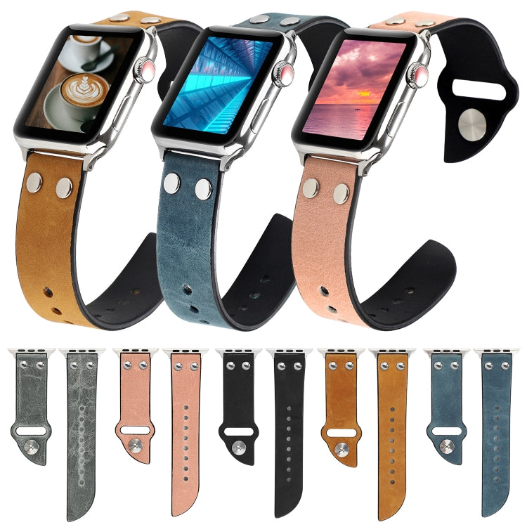 Leather Knife Strap, For Apple Watch Ultra 49mm / Series 8&amp;7 45mm / SE 2&amp;6&amp;SE&amp;5&amp;4 44mm / 3&amp;2&amp;1 42mm, For Apple Watch Series 8&amp;7 41mm / SE 2&amp;6&amp;SE&amp;5&amp;4 40mm / 3&amp;2&amp;1 38mm